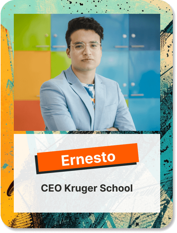 Ernesto Kruger CEO Kruger School